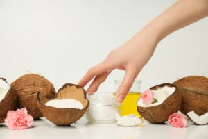 Kokosöle zum Zähne putzen mit Kokosöl