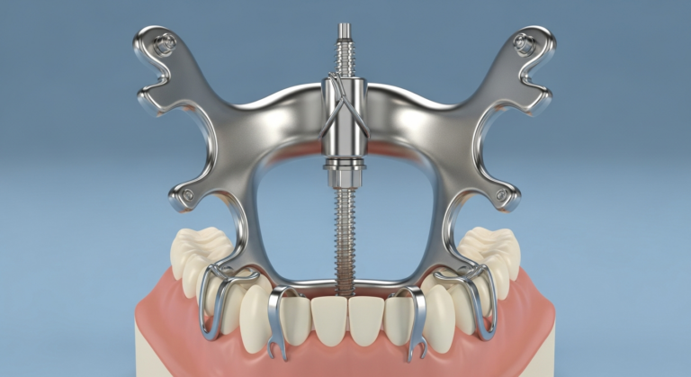 Zahnmedizinisches Gerät zur Gaumenerweiterung Modell