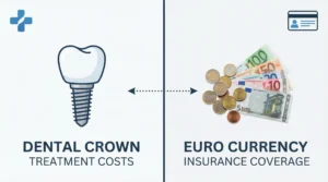 Zahnkrone Behandlungskosten und Euro Versicherungsschutz